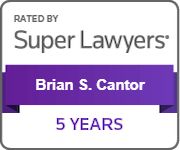 rated by Super Lawyers Brian S. Cantor 5 years