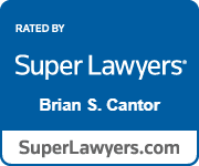 rated by Super Lawyers badge Brian S. Cantor superlawyers.com